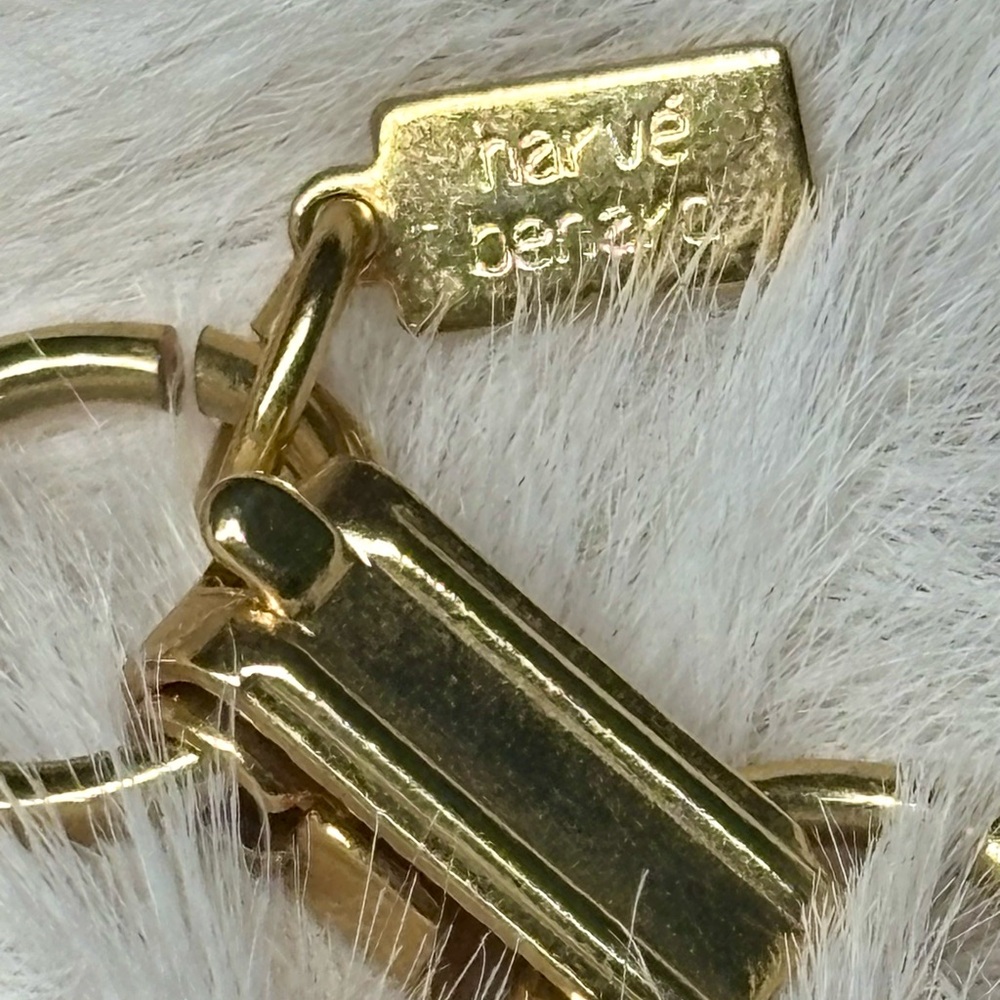 Hervé Bernard Vintage Gold-tone and Pearl Necklace - Picture 10 of 13